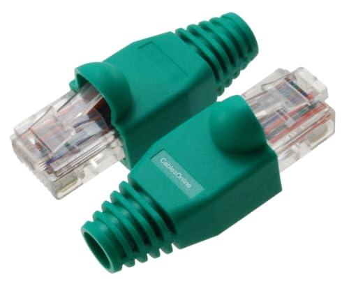 CABLESONLINE.COM ATLANTIC COMPUTERTECH CablesOnline 6-Pack 10/100 4-Pair Ethernet Green Loopback Plugs, TS-UL02-6