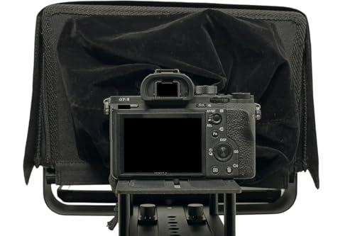 Glide Gear Glide Gear TMP100 Adjustable iPad/ Tablet/ Smartphone Teleprompter Beam Splitter 70/30 Glass w/ Carry Case No Plastic All Metal / No Assembly Required