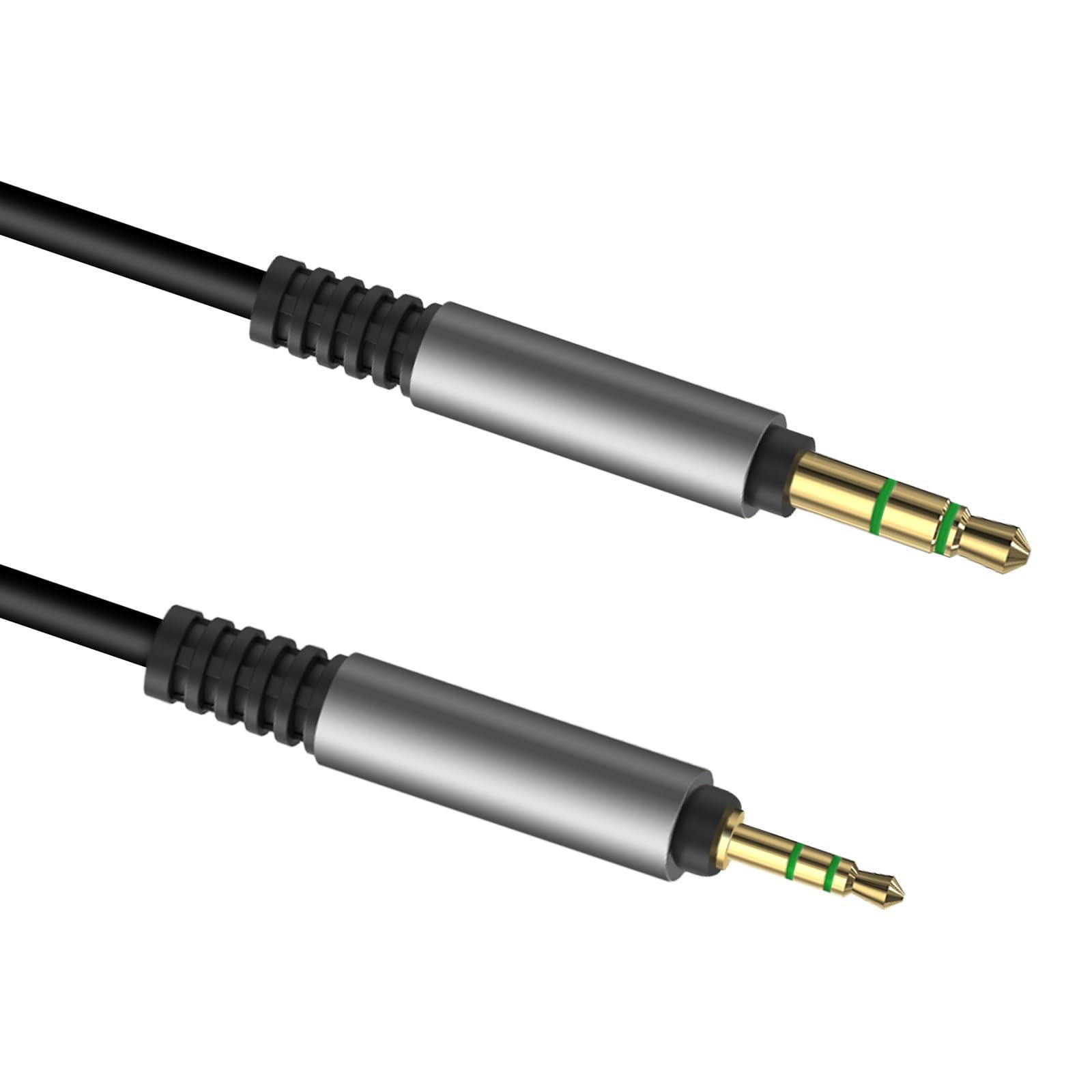 GEEKRIA Geekria Audio Cable Compatible with JBL Tune 770NC 760NC 750BTNC 720BT 710BT 700BT 660NC, Live 500BT Headphones Cable, 2.5mm to 3.5mm Replacement Stereo Cord (5.6 ft/1.7 m)