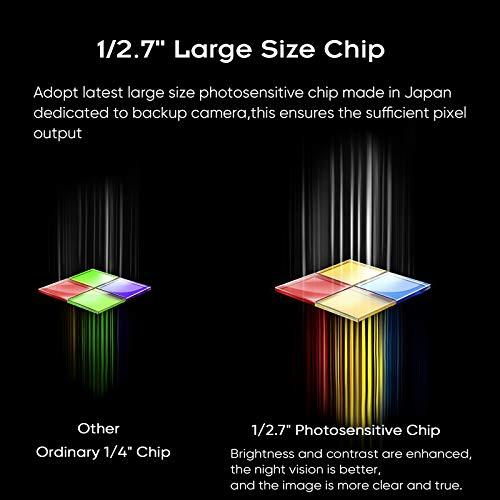 Pixelman PixelMan PMG3A Backup Camera,Front/Rear View Camera HD Metal Lifetime Waterproof 170° Wide Angle Universal Reversing Camera for Car,Only Rearview Reverse Back Up Cam for Vehicle SUV Pickup (PMG3A-B)