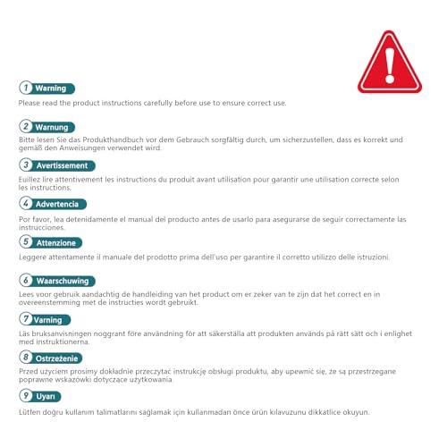 Septpenta DIN to 3.5mm 2 RCA Cable, DIN 8 Pin Plug, 5.9Ft Length Male to Male Big DIN Sound Adapter Cord, Flexible, Bendable for Audio Equipment, Players, Amplifiers, Receivers, Subwoofers