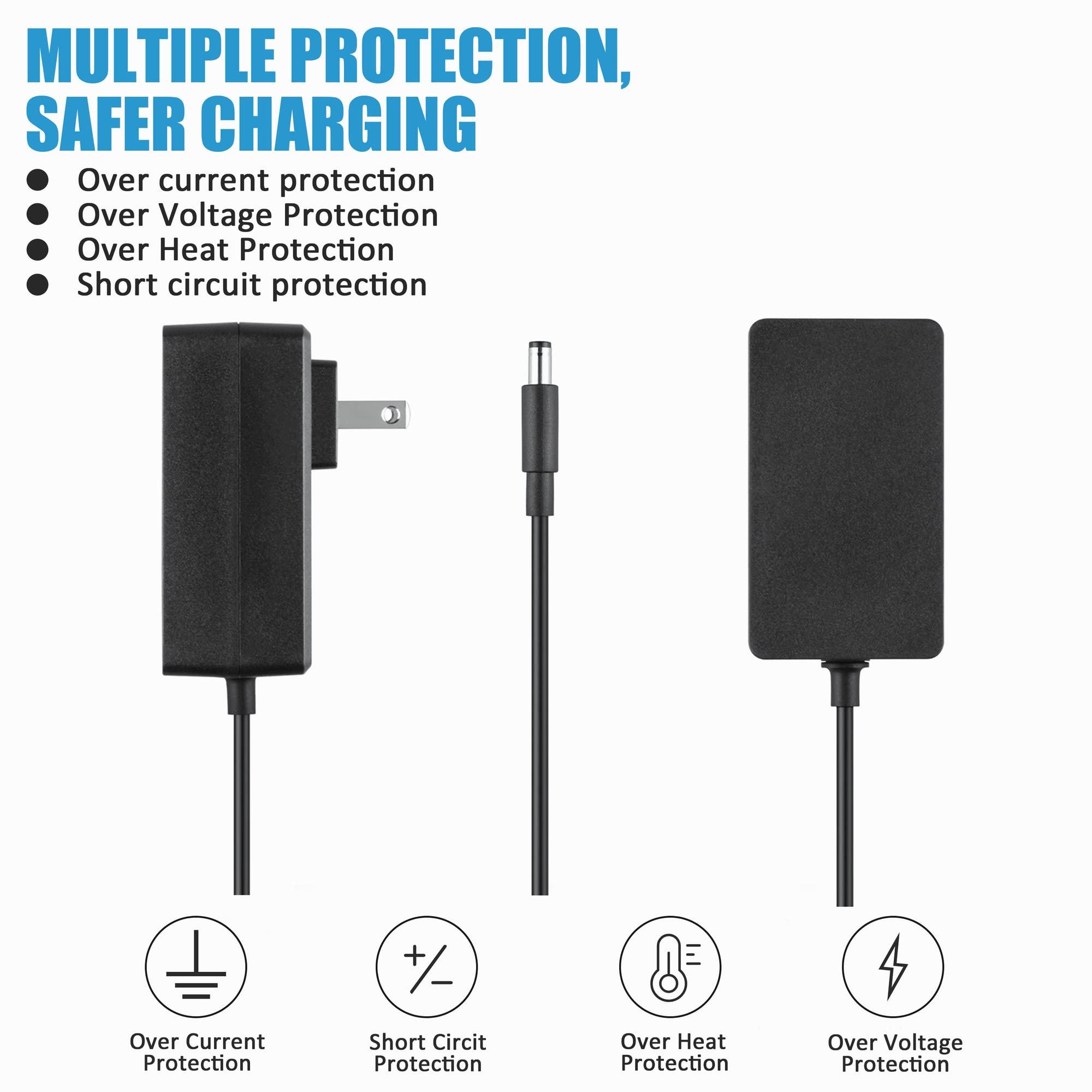 Jantoy Jantoy 12V 3A AC Adapter for ADVUEU EZ15D LCD Monitor Netbook Charger Power Supply Cord