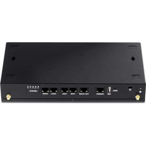 TRENDnet TRENDnet AX1800 Dual-Band WiFi 6 Gigabit Dual-WAN VPN Router, Small Business, Virtual Private Network, Inter-VLAN Routing, QoS, 2.5G Support, Pre-Encrypted Wireless, Black, TEW-929DRU (Pack of 1)