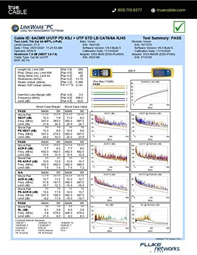 TRUE CABLE trueCABLE Cat6A Riser (CMR), 1000ft, Black, 23AWG 4 Pair Solid Bare Copper, 750MHz, PoE++ (4PPoE), ETL Listed, Unshielded Twisted Pair (UTP), Bulk Ethernet Cable