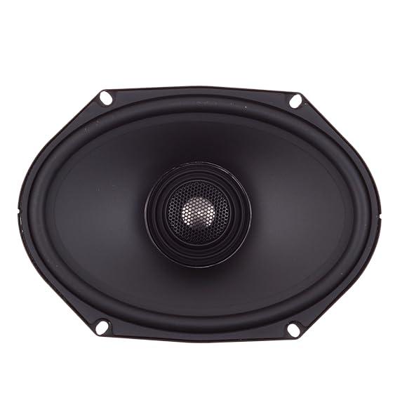 Sundown Audio Sundown Audio E-68CX 6"x8" Coaxial Car Speakers - 2-Way Full Range with Titanium Tweeters - 90W RMS, 4-Ohm - Direct OEM Replacement, Easy 3" Mount, Grilles for Clear & Impactful Audio