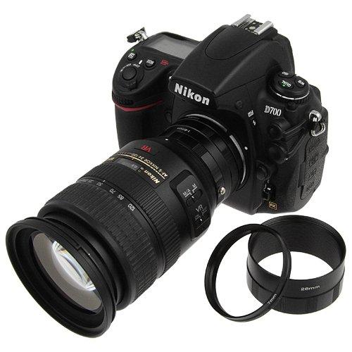 Fotodiox Fotodiox Macro Extension Tube Set Compatible with Nikon F Mount Cameras for Extreme Close-up Photography