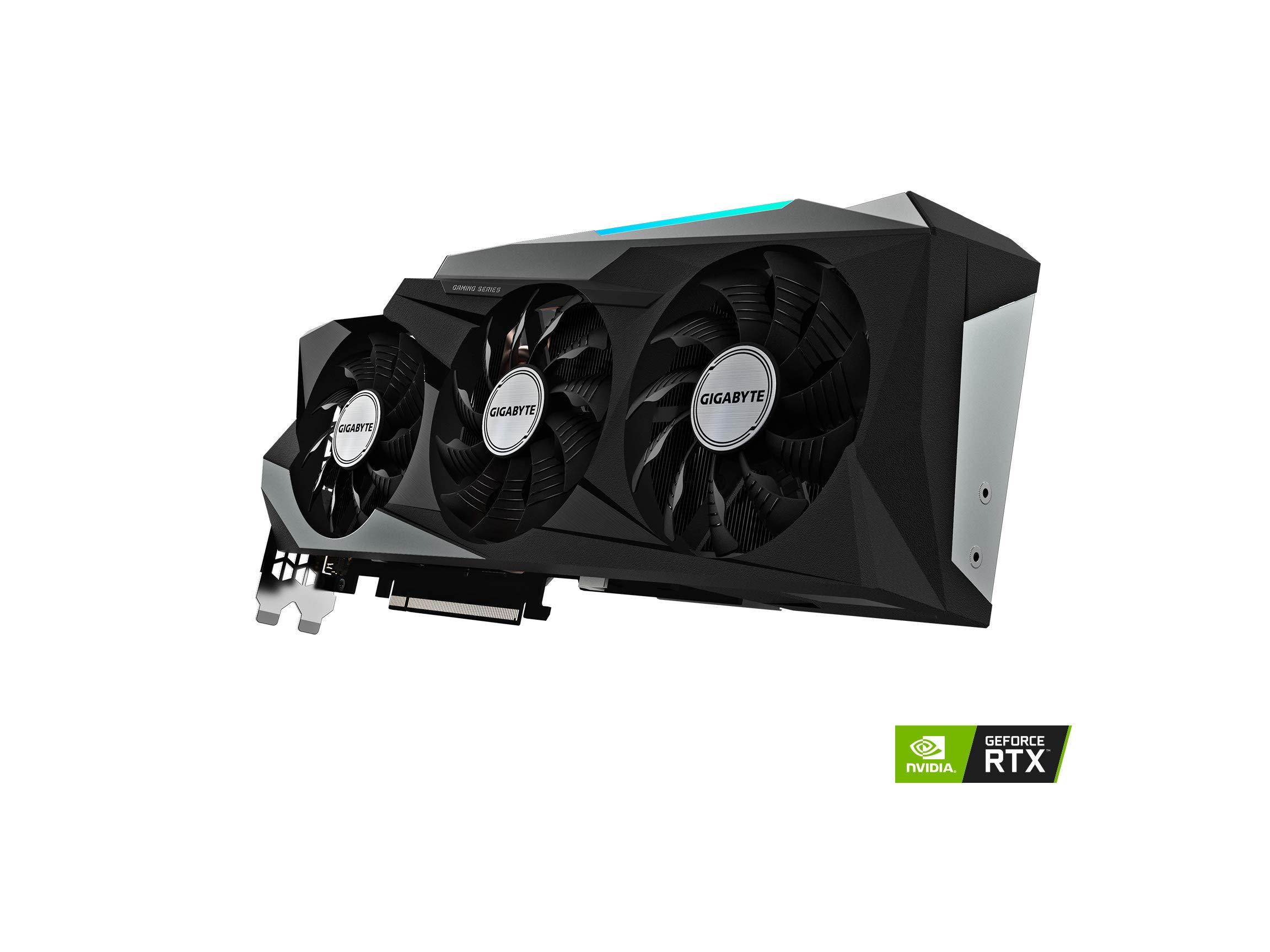 GIGABYTE GIGABYTE GeForce RTX 3080 GAMING OC 10G Graphics Card, 3x WINDFORCE Fans, 10GB 320-Bit GDDR6X, GV-N3080GAMING OC-10GD Video Card