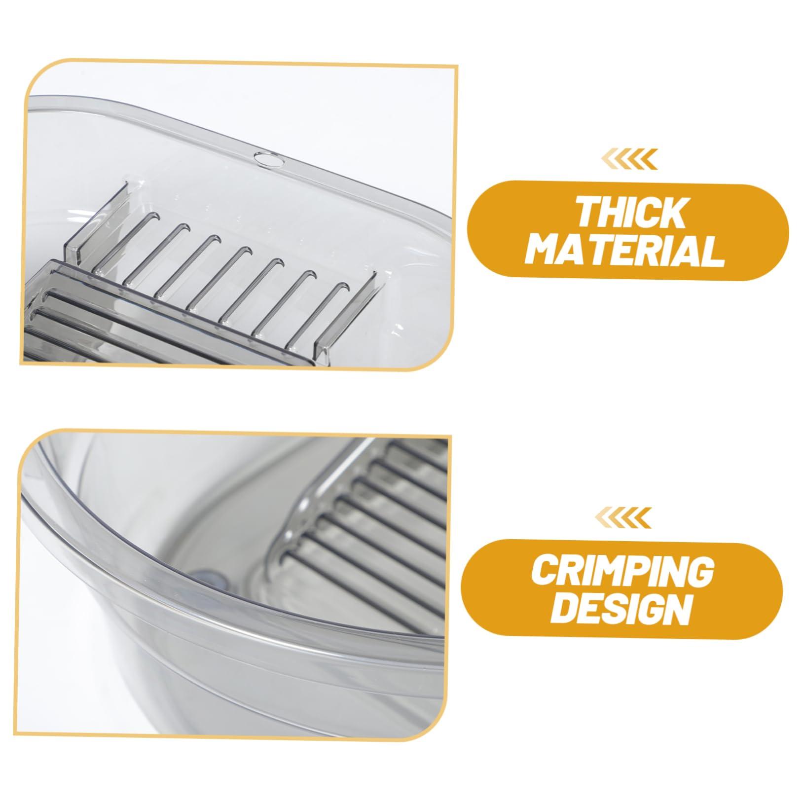 ORFOFE ORFOFE Newborn Clothes Basin Washboard Household Baby Clothes Washbasin Multi-functional Wash Tub