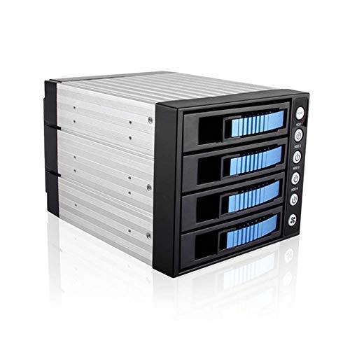 iStarUSA ISTAR BPU-340HD-BLUE 3X 5.25 to 4X 3.5 2.5" 12Gb/s HDD SSD Hot-swap Rack