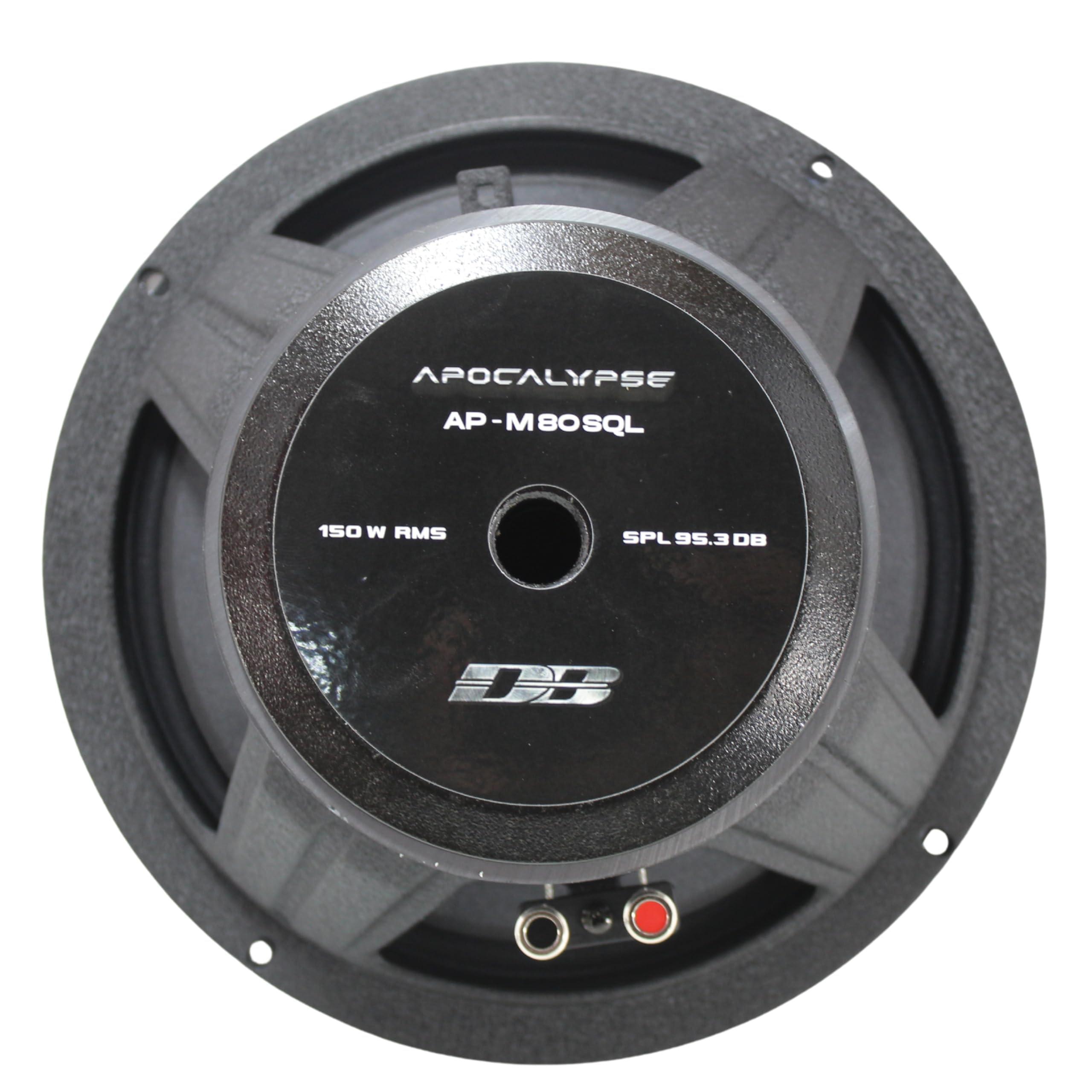 Deaf Bonce Deaf Bonce (Pair Apocalypse 8\" 4-Ohm 300W Peak Mid-Range Speakers AP-M80SQL