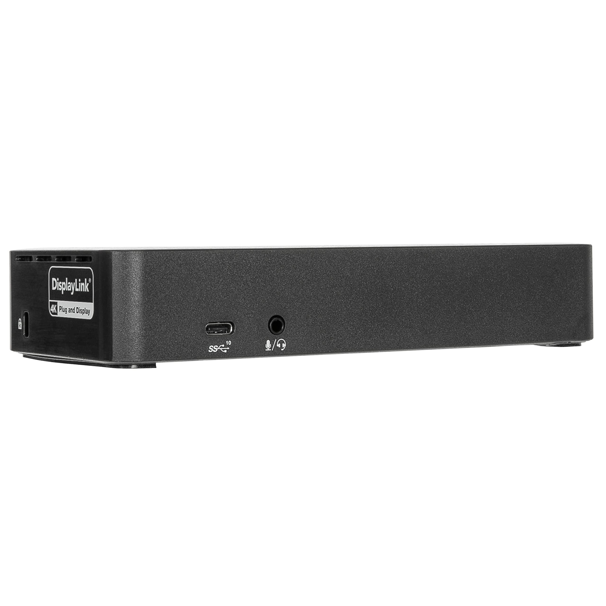 Targus Targus USB-C Docking Station, Universal USB-C DV4K, Dual Monitor, HDMI, 100W Power Delivery - Black (DOCK182EUZ)
