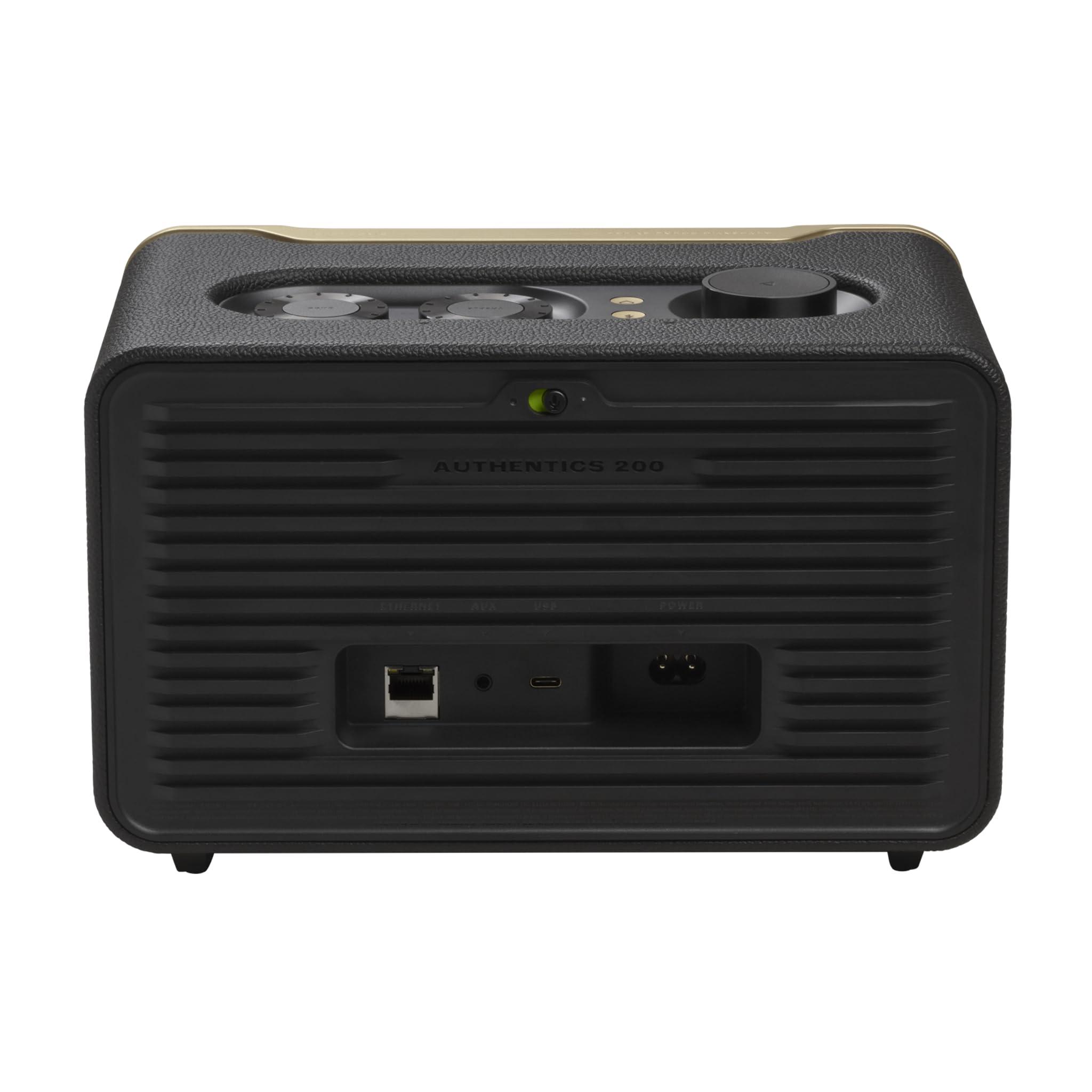 JBL JBL Authentics 500 - Wireless Home Speaker with Bluetooth, Voice Control, and Dolby Atmos & Authentics 200 - Wireless Home Speaker, Built in Wi-Fi, Bluetooth and Voice Assistants