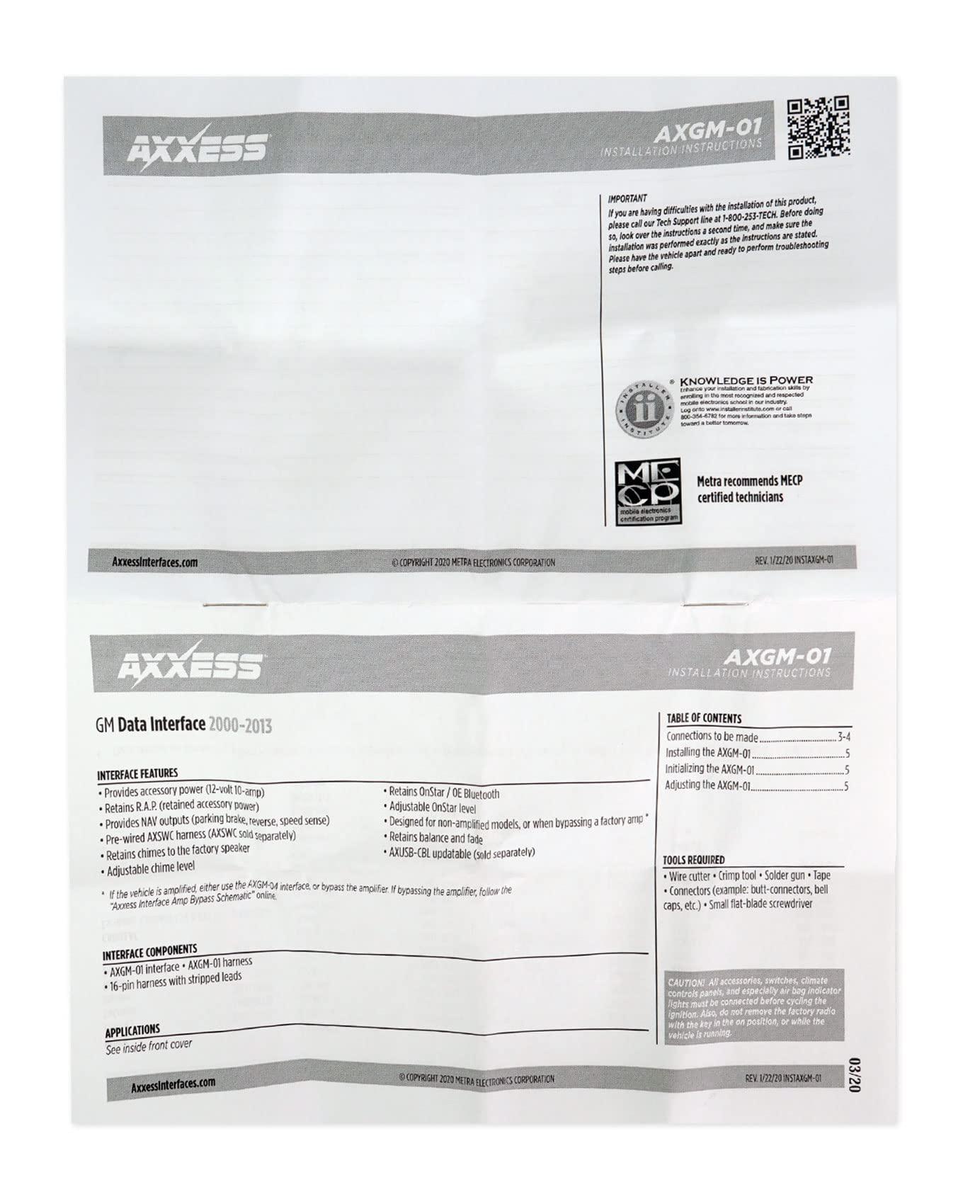 Axxess Heise AXXESS - GM Data Interface 2000-2013 (AXGM-01)