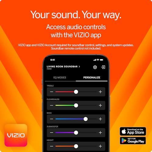 VIZIO VIZIO 2.1 Soundbar, Wireless Subwoofer w/Dolby Atmos, DTS:X, Bluetooth Speaker SV210M-0808 (New, 2024 Model)