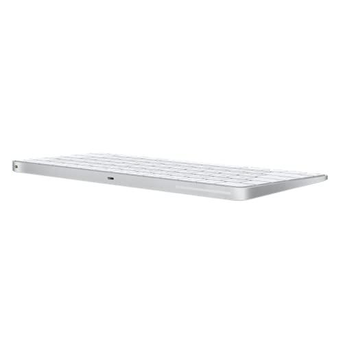 Apple Apple Magic Keyboard: Wireless, Bluetooth, Rechargeable. Works with Mac, iPad, or iPhone; Russian - White