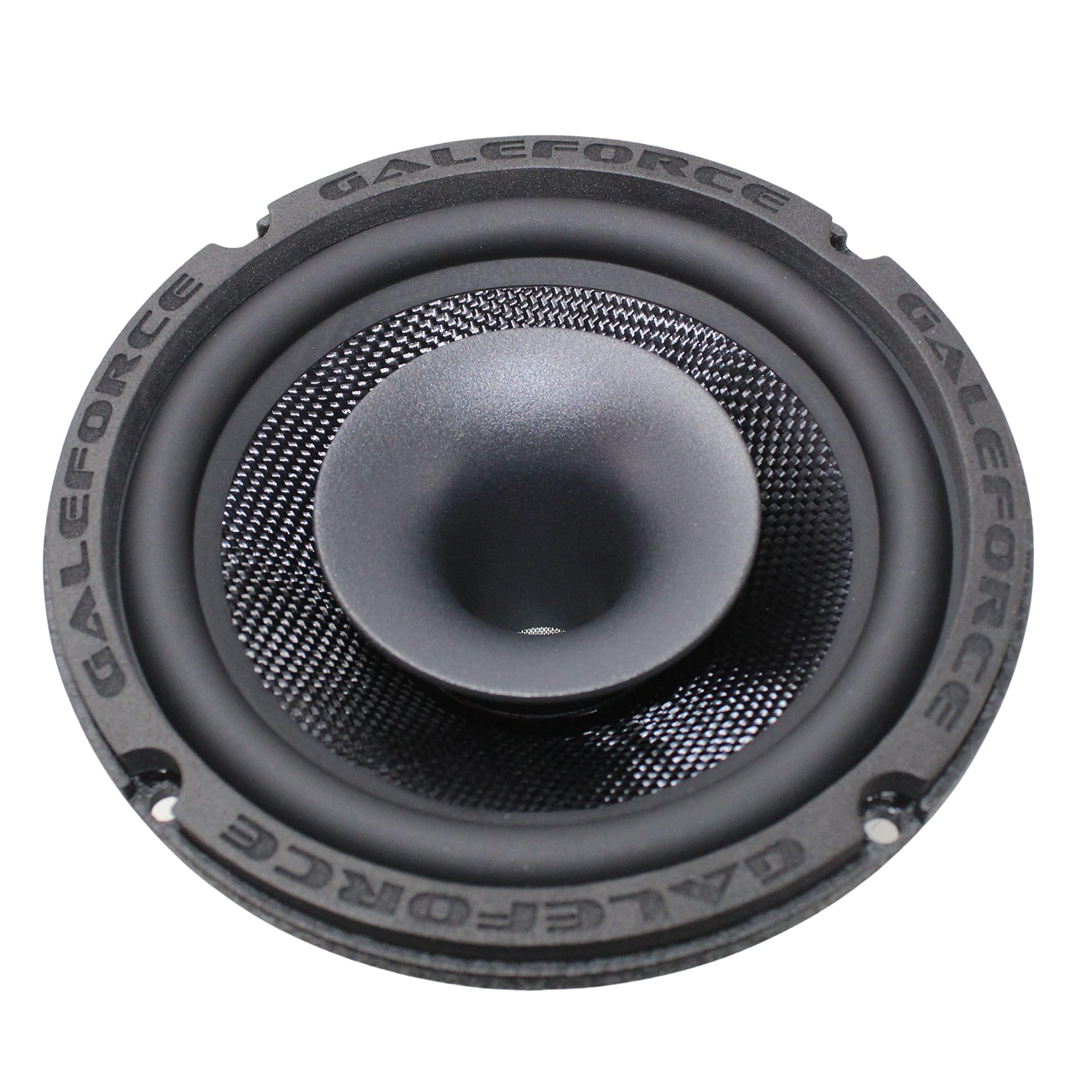 GaleForce Audio Galeforce F-3 Pro Audio 2-Way Marine Grade Speaker 6.5\" 400W RMS with Horn