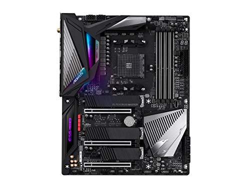Gigabyte GIGABYTE X570 AORUS Master (AMD Ryzen 3000/X570/ATX/PCIe4.0/DDR4/USB3.1/ESS 9118 Sabre HiFi DAC/Fins-Array Heatsink/RGB Fusion 2.0/3xM.2 Thermal Guard/Gaming Motherboard)