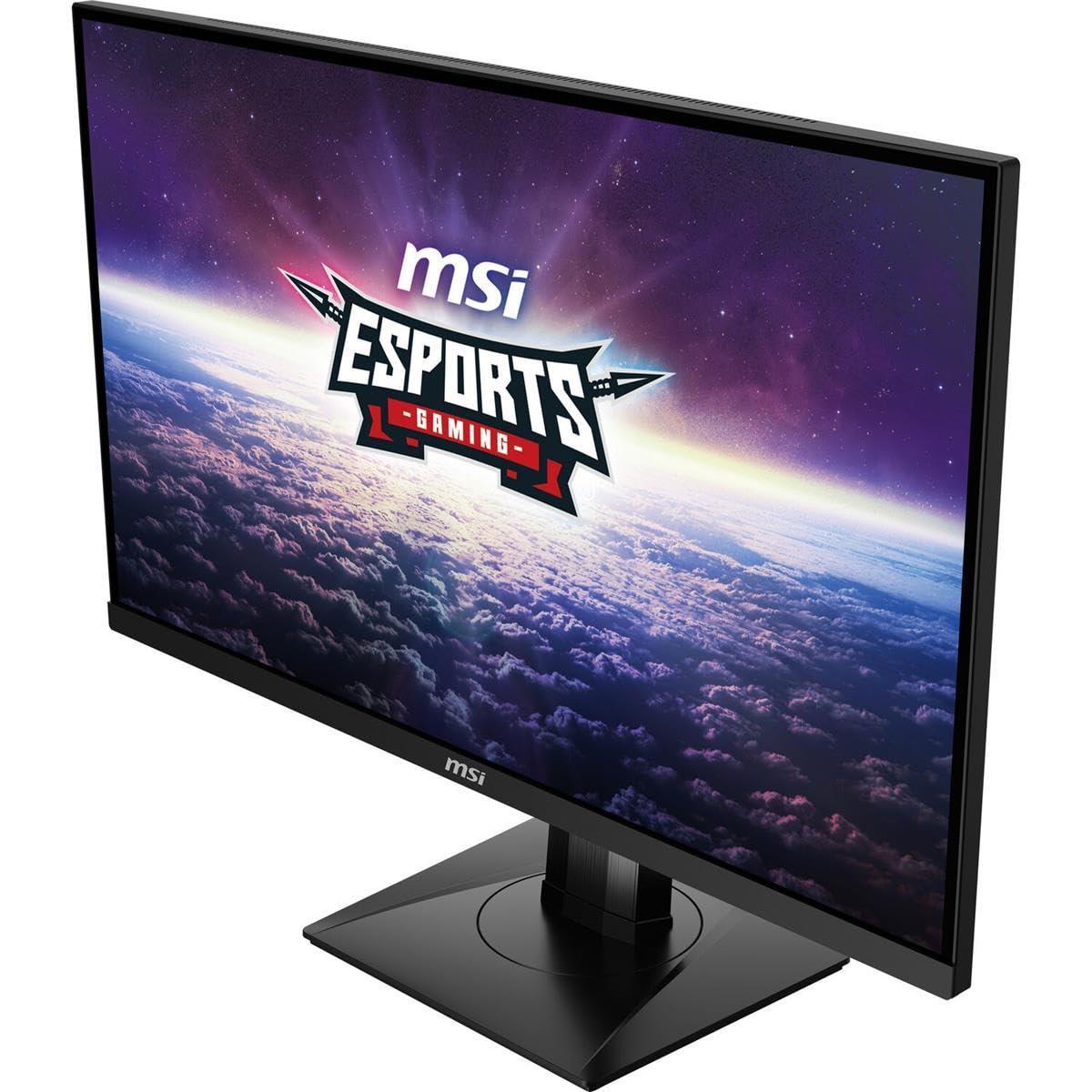 MSI MSI G274QPF-QD, 27" Gaming Monitor, 2560 x 1440(QHD), IPS, 170Hz, FreeSync Premium, HDR400, HDMI, Displayport, USB C, Tilt, Black (Renewed)