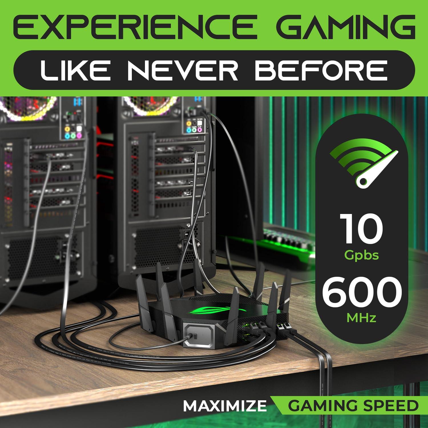 GearIT GearIT Cat 7 Outdoor Flat Ethernet Cable (100ft, Black) Direct Burial Rated LLDPE Jacket - Indoor Cat7 Shielded FTP 600MHz 10Gbps High Speed Gaming Computer Network RJ45 Snagless Patch Cord Internet