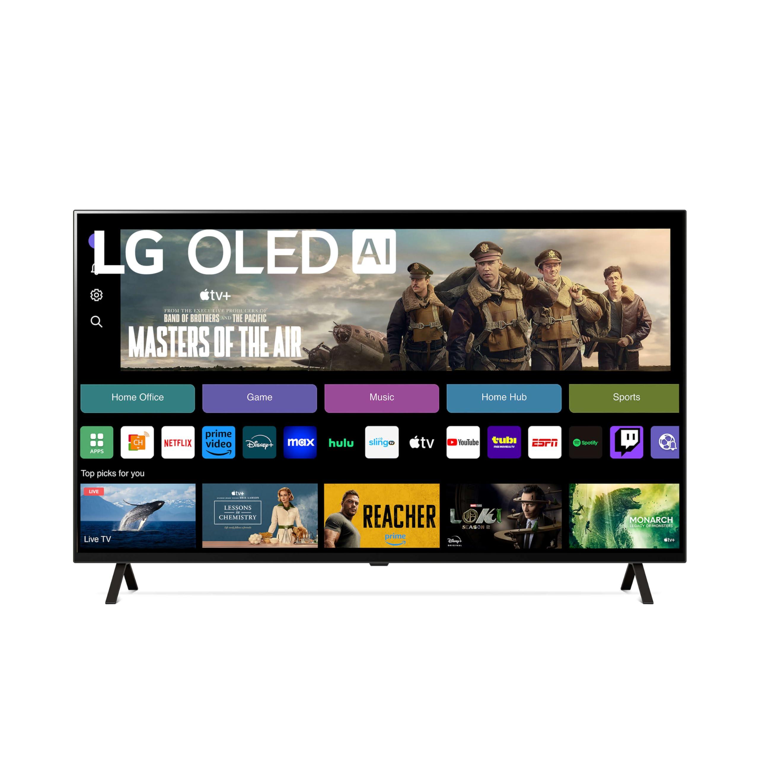 LG LG B3 Series 65-Inch Class OLED Smart TV OLED65B3PUA, 2023 - AI-Powered 4K TV, Alexa Built-in (Renewed)