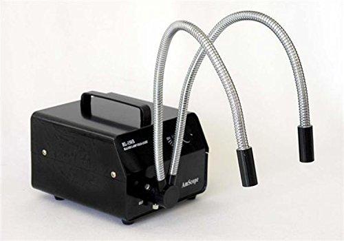 AmScope AmScope HL150-BY 150w Dual Gooseneck Fiber Optic Microscope Illuminator