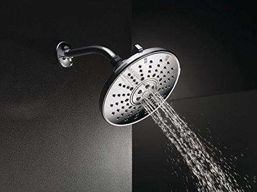 DELTA FAUCET Delta Faucet 3-Spray Touch-Clean Shower Head, Chrome 52680