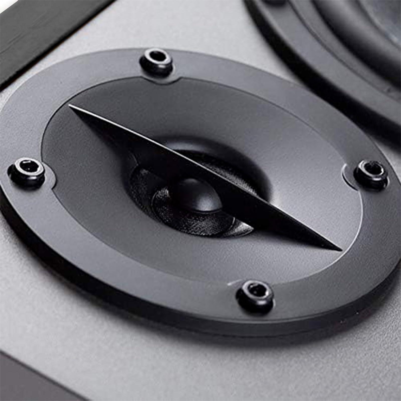 Edifier Edifier R1280T Powered Bookshelf Speakers - 2.0 Active Near Field Studio Monitor Speaker - Black - 42 Watts RMS