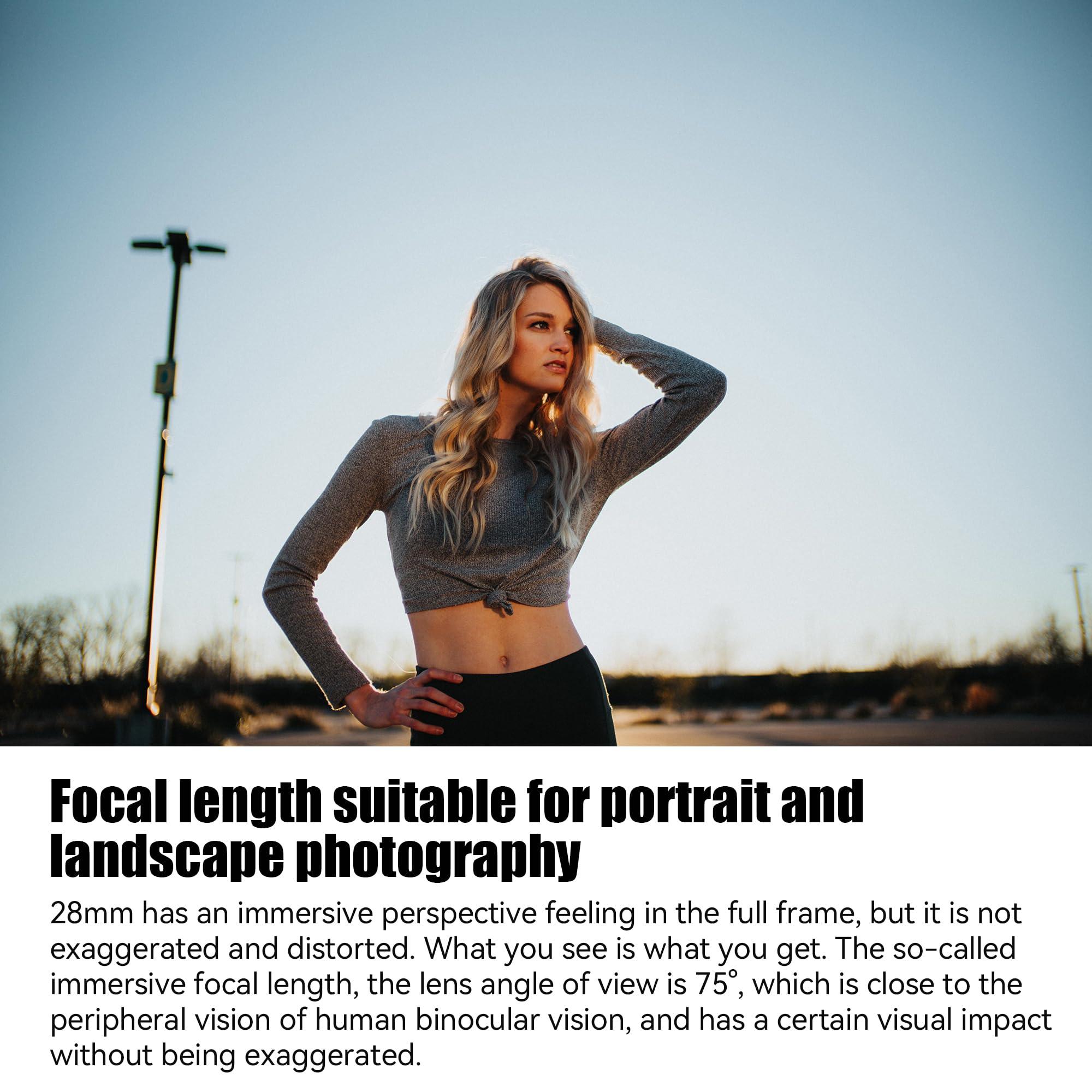 7artisans 7artisans 28mm F1.4 Compatible for Leica M-Mount Cameras Like Leica M-M Leica M240 M3 M6 M7 M8 M9 M9p M10