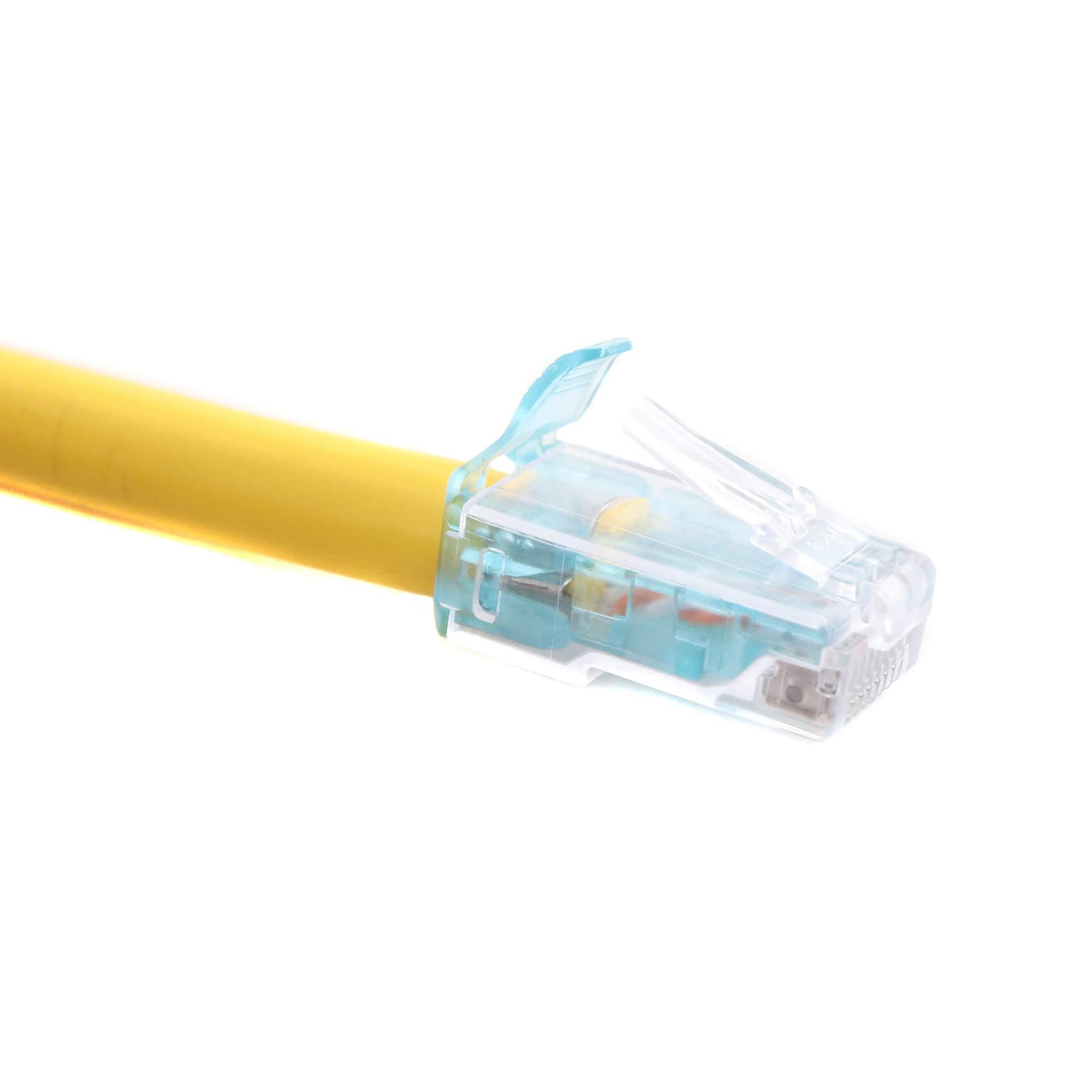 Commscope Commscope CPCSSX2-09F001 360GS CAT6A Modular Patch Cable, Yellow, U/UTP, 1-Feet