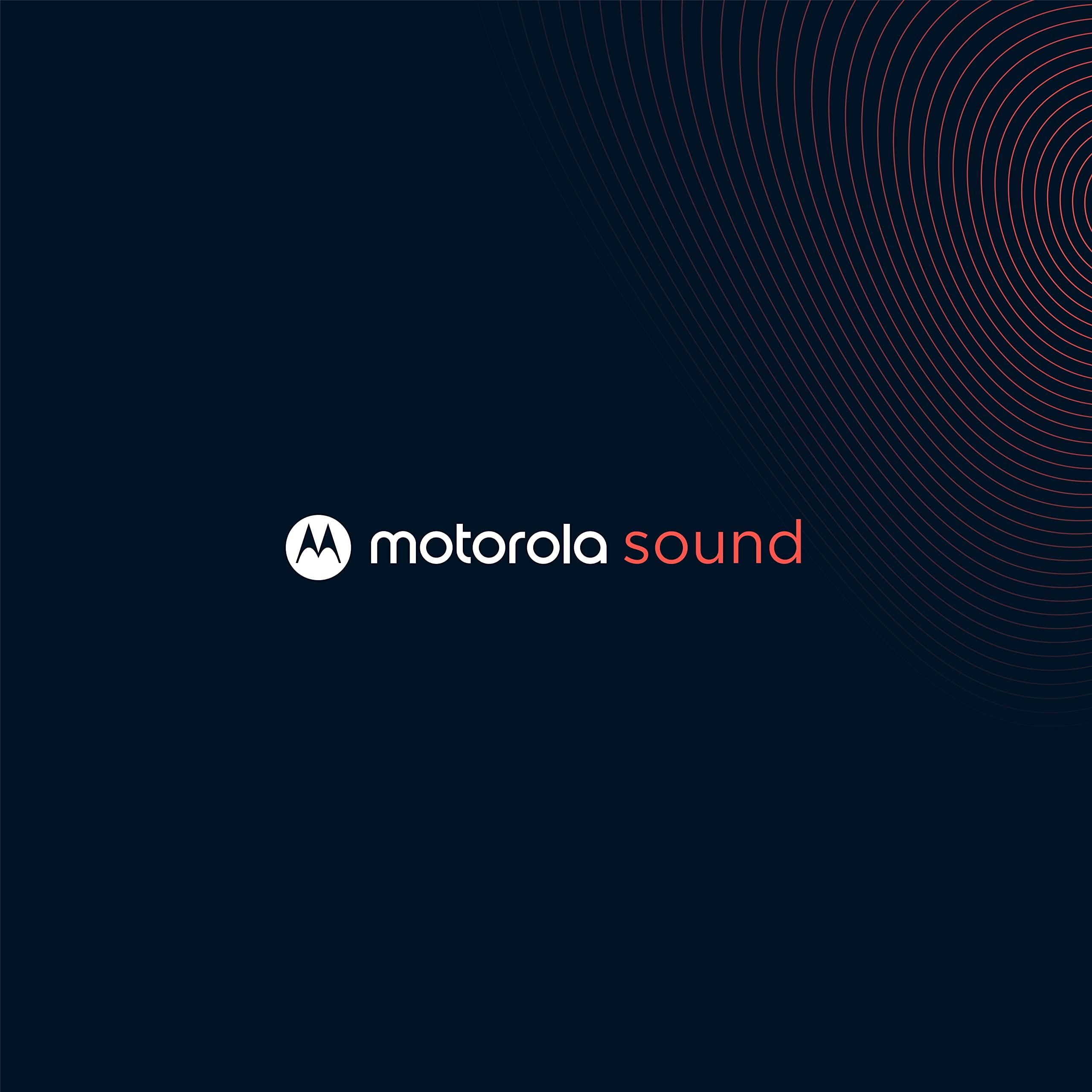 Motorola Sound Motorola ROKR 810 Wireless Bluetooth Portable Speaker with Built-in Subwoofer - 40W, Microphone, Connects to Smartphone, IPX4 Water Resistance, Integrated LED Lights, Smooth Sound