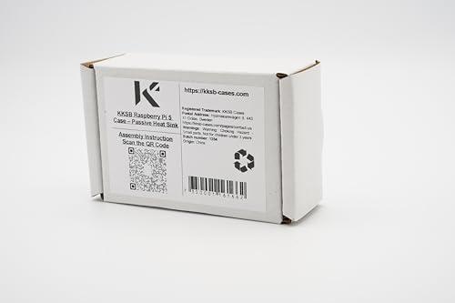 KKSB Cases KKSB Aluminum Case for Raspberry Pi 5 - Aluminum Heatsink Included for Passive Cooling