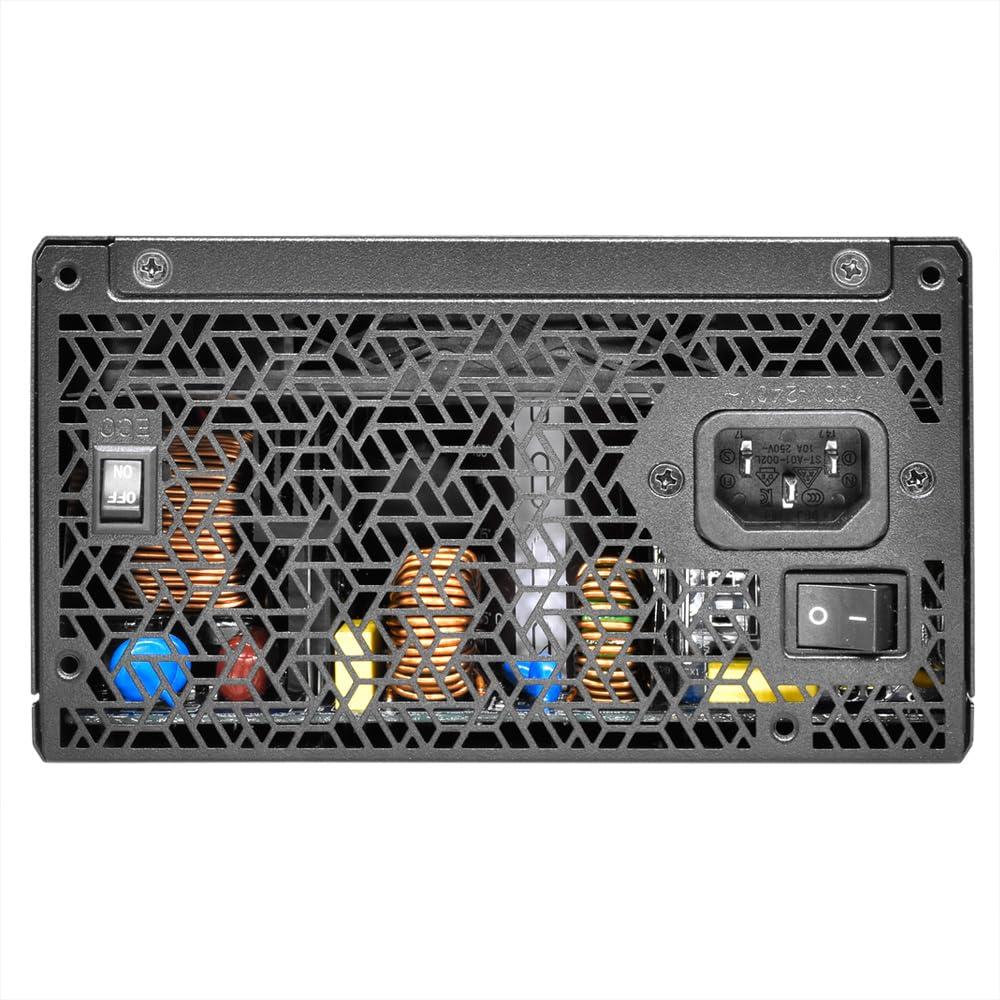 SUPER FLOWER Super Flower Leadex VII XG 1000W 80+ Gold, Cybenetics Platinum, Full Modular, ATX 3.1 & PCIe 5.0, W/12VHPWR Cable (2x8pin - 16pin Native Cables), Power Supply, FDB Fan, SF-1000F14XG, Black Version