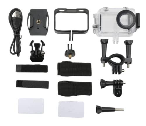 Vivitar Vivitar DVR922HD-BLK-WM 360 Degree View 4K Action Camera WiFi Mic, Black