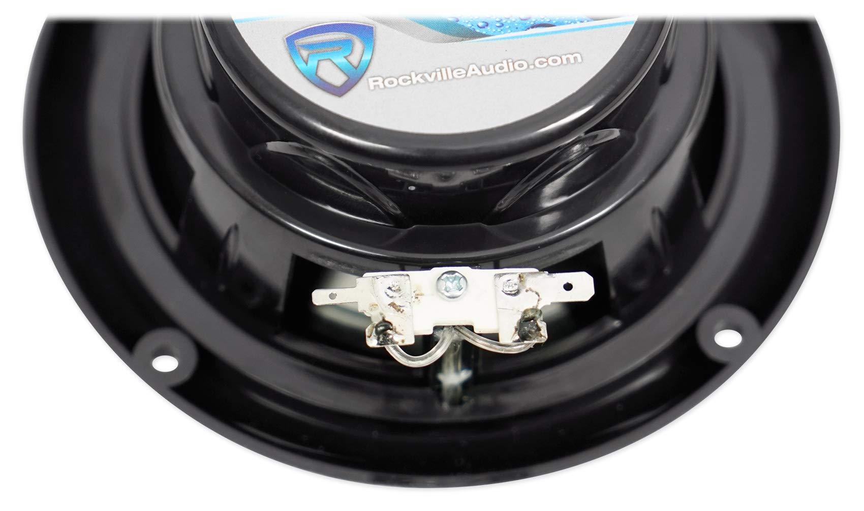 Audiosavings Audiosavings Bundle: Soundstream MHU-32 Marine ATV/UTV Digital Media Receiver Bluetooth/AUX/USB Bundle with (2) Pair Rockville MS525B 5.25" 400 Watt Waterproof Marine Speaker 2-Way (3 Items)