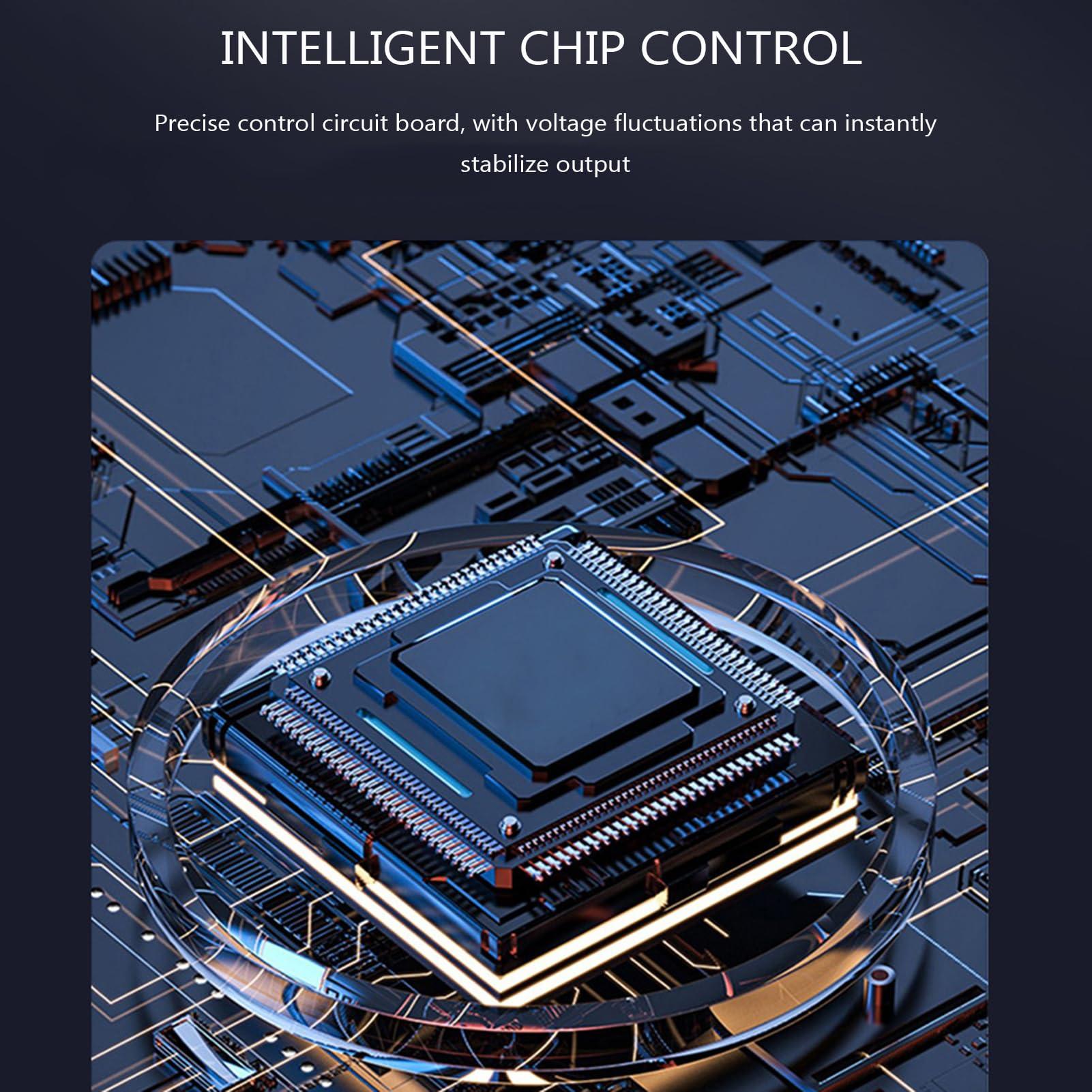 DirectNine Basics Voltage Stabilizer,High Precision 3 Phase Heavy Duty AC Voltage Regulator 380V Regulator Surge Protector Suitable for Industrial Facilities Such as Machine Tool Equipment,6KVA