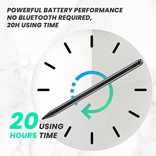 EDIVIA Electronic Stylus Pen for Amazon HD Fire 10/8 Tablet Pencil, Active Digital Capacitive Pen for Amazon Fire HD 10 Tablet, High Precision with Ultra Fine Tip,Good at Drawing and Writing,Black