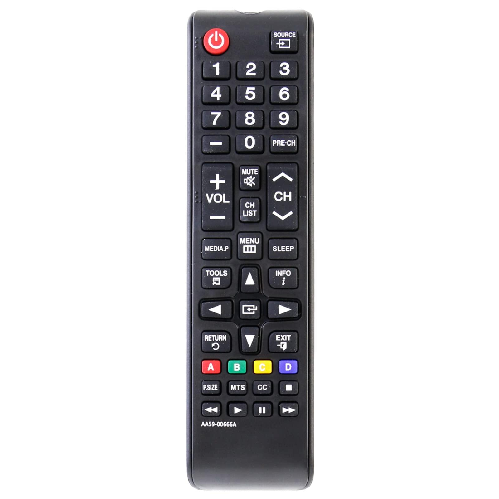 PerFascin PERFASCIN Replacement Remote AA59-00666A Fit for Samsung TV UN46ES6003FXZA UN55EH6001F UN55EH6001FXZA UN55EH6001FXZATH03 UN55ES6003F UN55ES6003FXZA UN55ES6003FXZATS01 UN60EH6003F