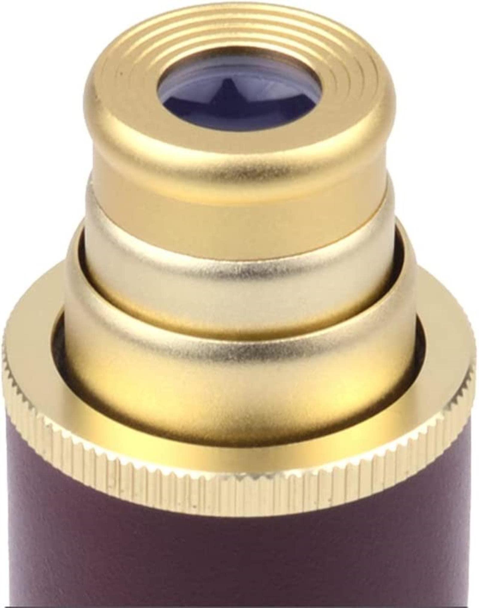 TSMBIKE TSMBIKE Monocular Telescope Monoculars for Adults 25x30mm/25X40mm Mini Pocket Foldable Waterproof Retro Vintage Telescope for Kids Adults