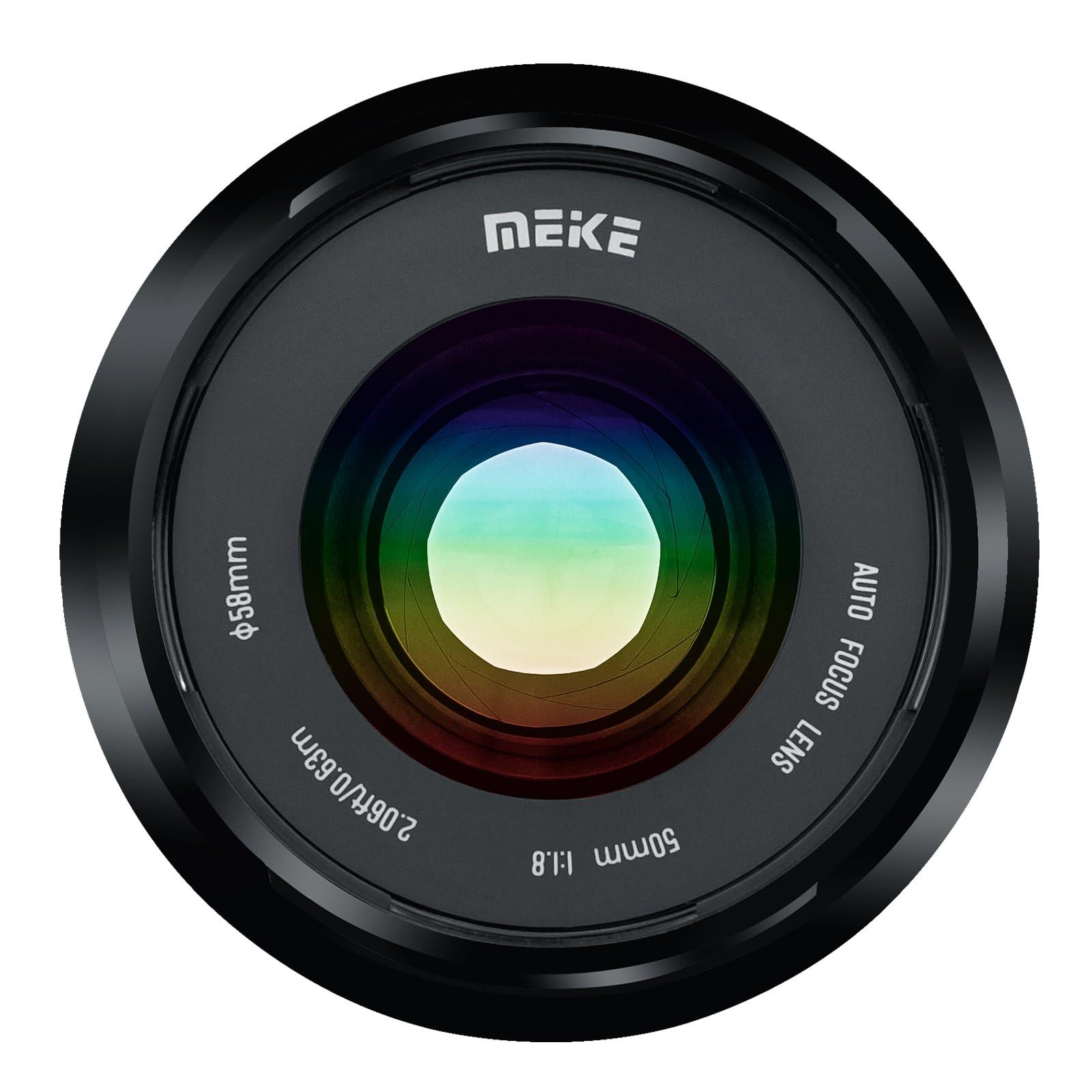 Meike Meike 50mm F1.8 Full Frame STM Auto Focus Prime Lens for Nikon Z Mount Mirrorless Cameras: Z30, Z50, Z5, Z6, Z7, Z6II, Z7II, Z9, Zfc