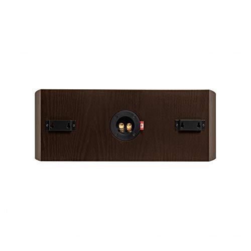 Fluance Fluance Reference High Performance 2-Way Center Channel Speaker for Enhanced Dialogue and Vocals in Home Theater Surround Sound Systems - Walnut (XL8CW)