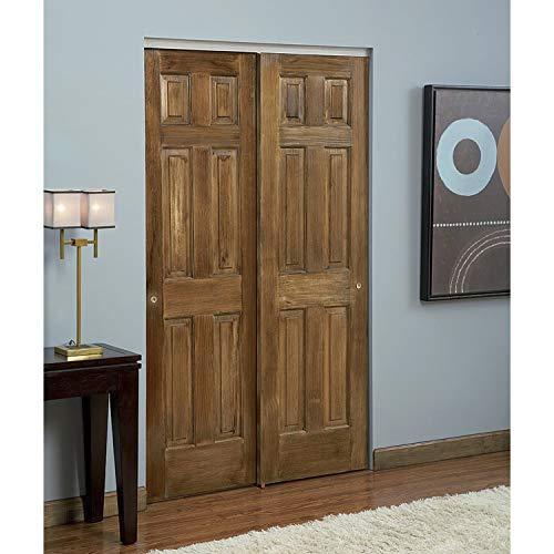 Johnson Hardware Johnson Hardware 2200F Twin Wheel Sliding Bypass Door Hardware 72"