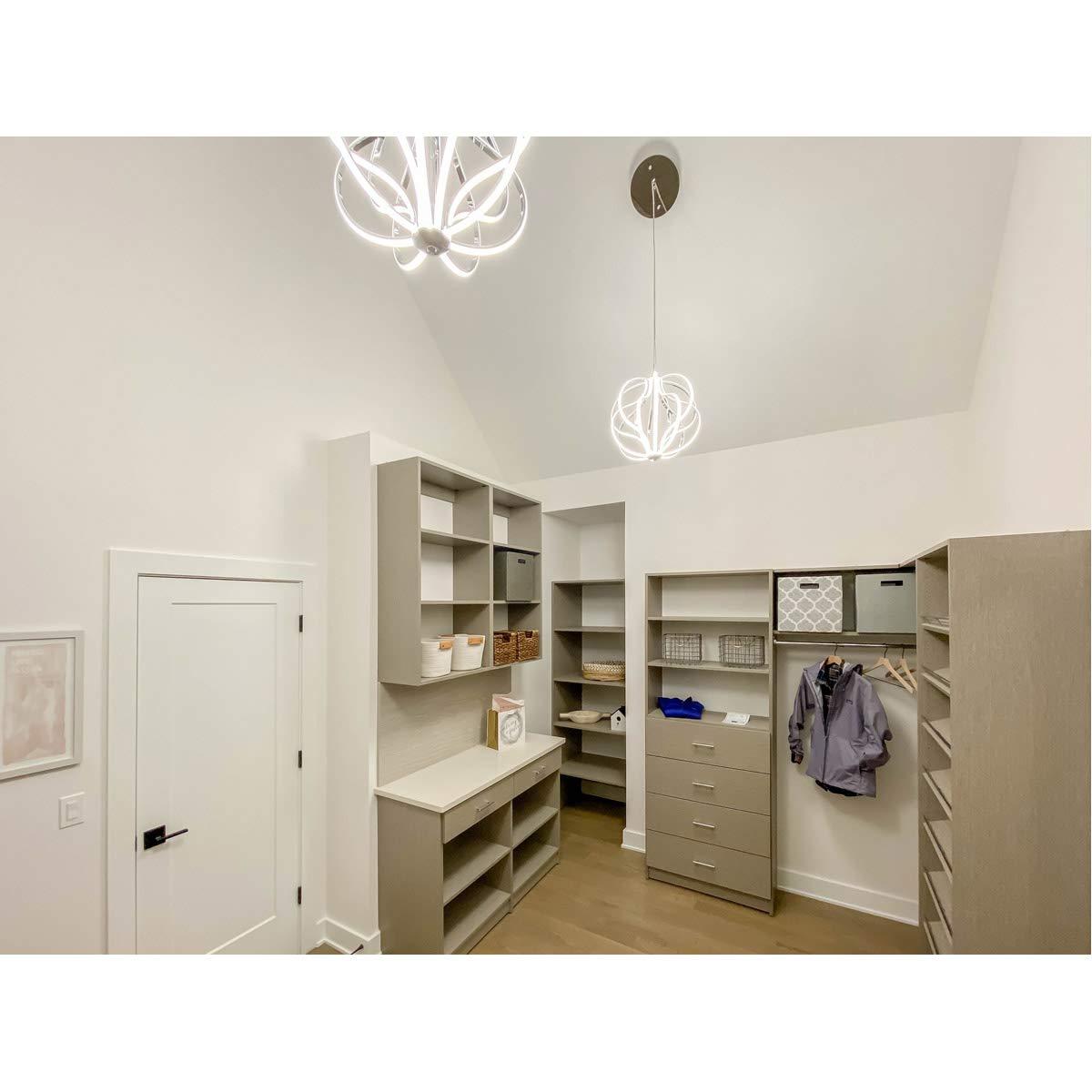 ET2 ET2 Aura-104W 1 LED Pendant-24 Inches Wide by 26 inches high-Polished Chrome Finish