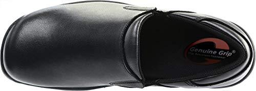 Genuine Grip GENUINE GRIP 470-5.5W Loafer Shoe,5-1/2,Wide,Black,Plain,PR