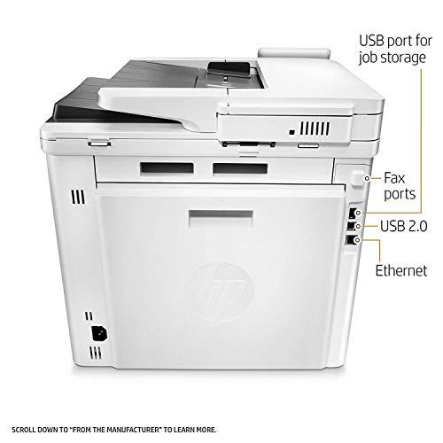 HP HP Laserjet Pro M477fnw Multifunction Wireless Color Laser Printer with Built-in Ethernet (CF377A) (Renewed)