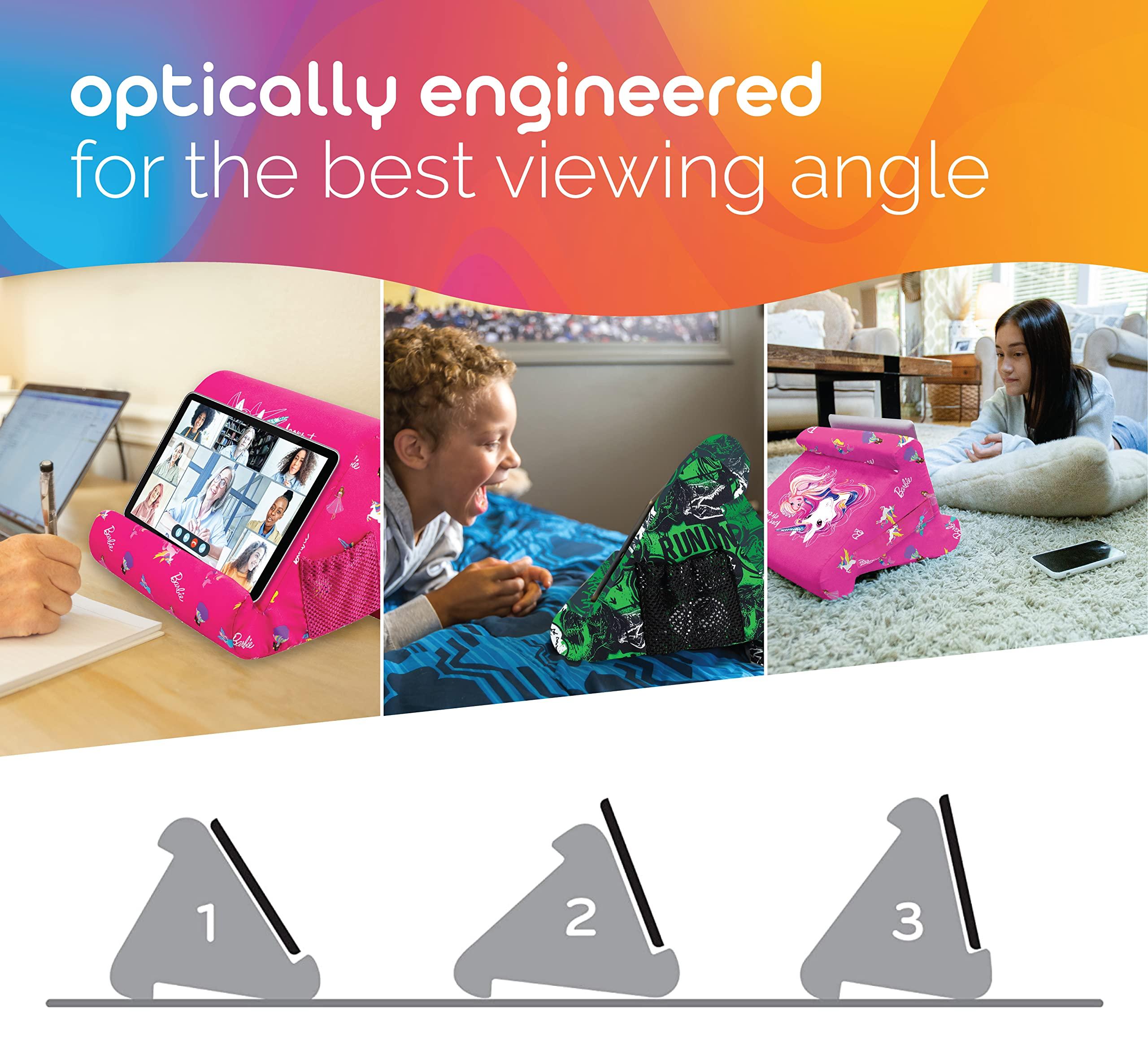 Flippy Flippy Tablet Pillow Stand - Cushion Tablet Stand & Holder, Bed Support for Lap and Desk, Compatible with Phone & Book Reading: Kindle, iPad Pro, iPhone & Samsung - Jurassic World