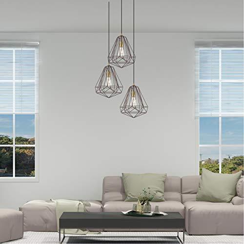 Livex Lighting Livex Lighting 41324-07 Geometric Shade - 12.25" One Light Mini Pendant, Bronze Finish with Bronze Metal Shade