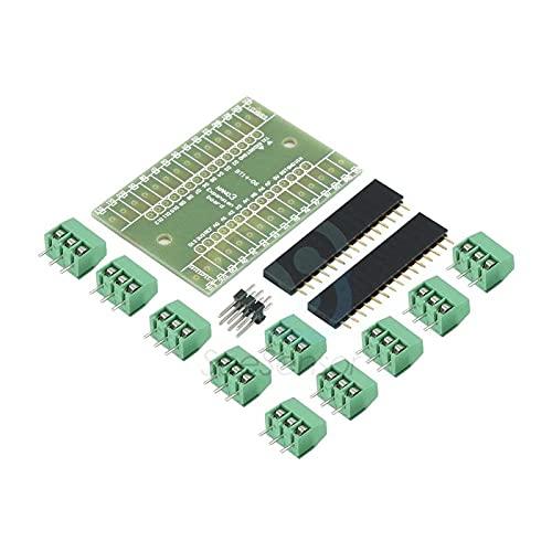 ElectronicMaker Controller Terminal Adapter Nano IO Shield V1.0 Expansion Board Simple Extension Plate PCB Board DIY Kits for Arduino