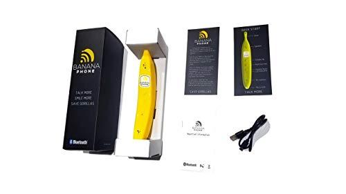 Banana Phone Banana Phone Bluetooth Handset for iPhone and Android Mobile Devices (Single Banana)