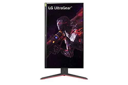 LG LG 27GP850-B Ultragear Gaming Monitor 27 inch QHD (2560 x 1440) Nano IPS Display 1ms Response Time 165Hz Refresh Rate NVIDIA G-SYNC Compatible AMD FreeSync Premium Tilt/Height/Pivot Adjustable Stand