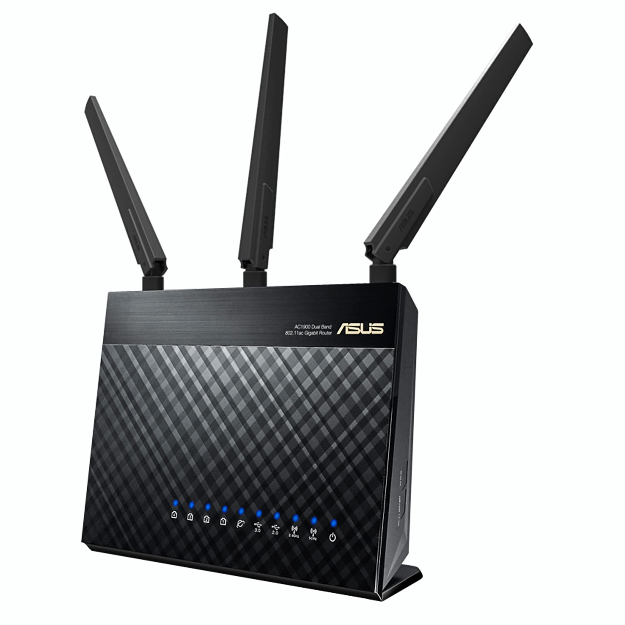 ASUS ASUS Wireless AC1900 Dual-Band Gigabit Wireless Router (RT-AC68P) (Renewed)